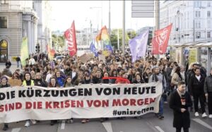 Protest u Beču: Univerzitetima preti novi talas štednje