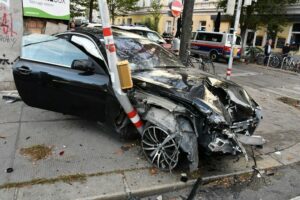 Teška saobraćajna nesreća na Lerchenfelder Gürtel